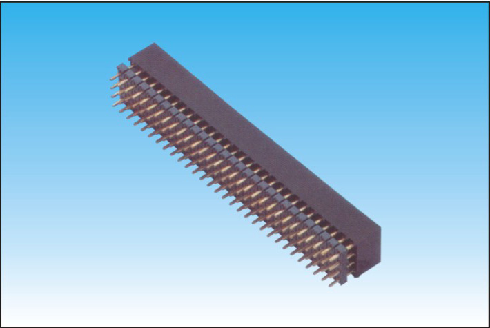 2.0MM四排母,直针加高型,Y端