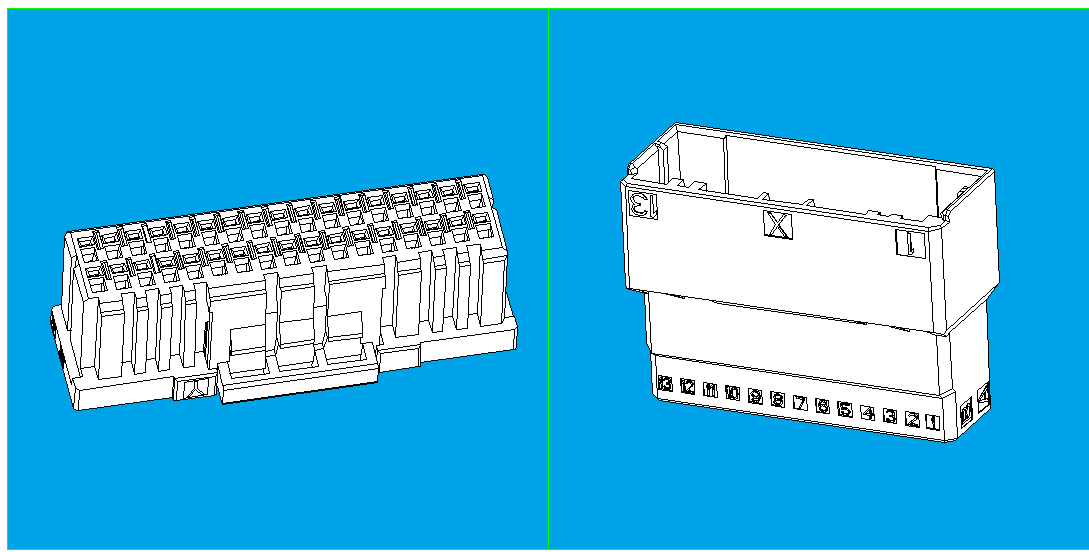 2.00mm,双排,线端连接器