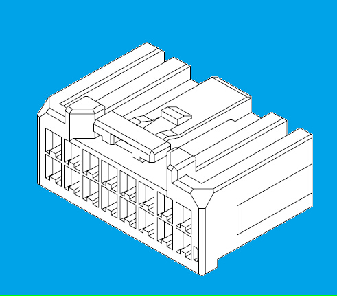 2.00mm,双排,线端连接器