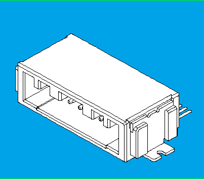 2.00mm,单排,板端连接器