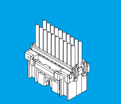 2.00mm,双排,线端连接器