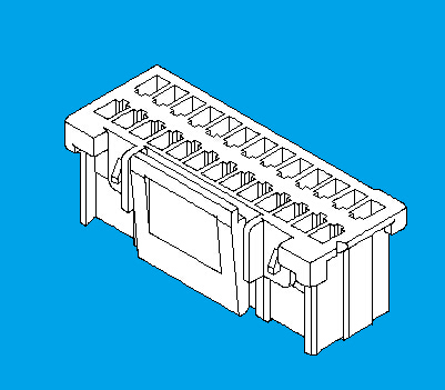 2.00mm,双排,线端连接器