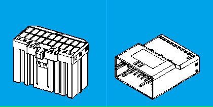 2.20mm,双排,线端连接器