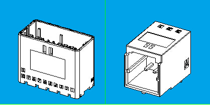 2.20mm,单排,板端连接器