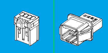 2.50mm,单排,线端连接器