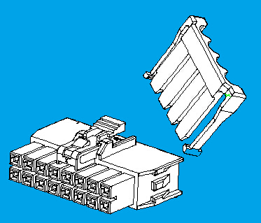 2.50mm,双排,线端连接器