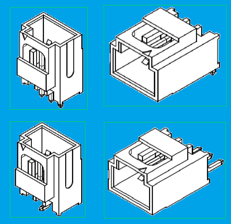 2.00mm,单排,板端连接器