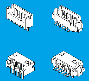 1.25mm,单排,板端连接器