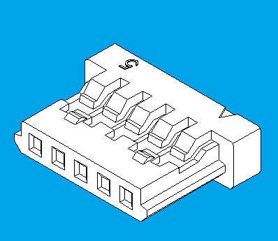 1.25mm,单排,线端连接器