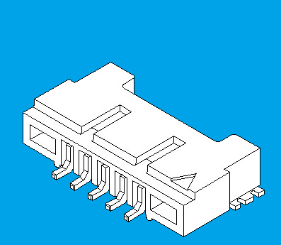 1.25mm,单排,板端连接器