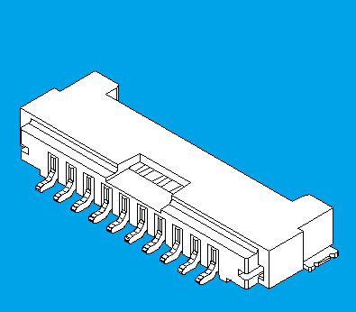 1.25mm,单排,板端连接器