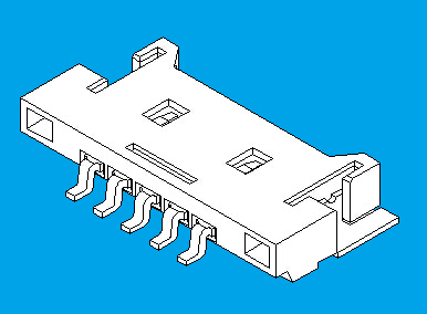 1.25mm,单排,板端连接器