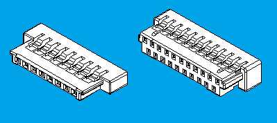 1.25mm,单排,线端连接器