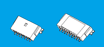 1.50mm,单排,板端连接器